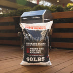 recteq Ultimate Premium Hardwood Grilling Cooking Pellet Barbecue BBQ Grill Smoker Blend with Red Oak, White Oak, Hickory Wood Pellets for Smokers, 40 Pound Bag