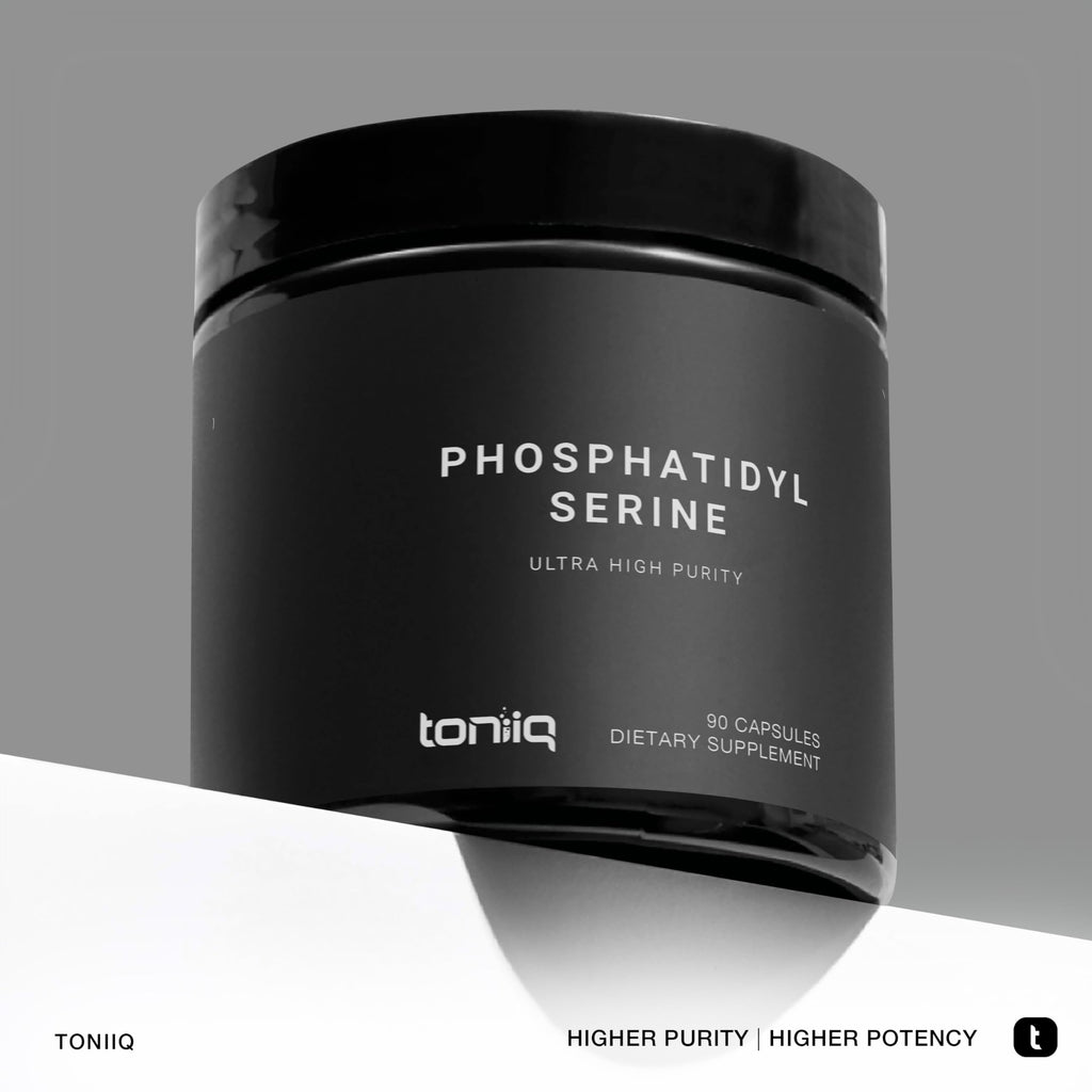 Toniiq Phosphatidylserine – 400mg Formula – World’s First 50% Purity