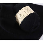Buy now TEHETE 100% Merino Wool Yarn for Knitting 3-Ply Luxury Warm Soft Lightweight Crochet Yarn (Black) at indiglob india
