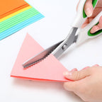 Pinking Shears 9 Inch Zig Zag Scissors for Fabric, Sewing and Dressmaking