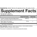 Youtheory Turmeric Extra Strength, 1,000 mg, 180 Capsules, Pack of 2 | Clinically Studied Curcumin C3 Complex, 95% Total Curcuminoids, BioPerine Black Pepper for Absorption, Joint Support*