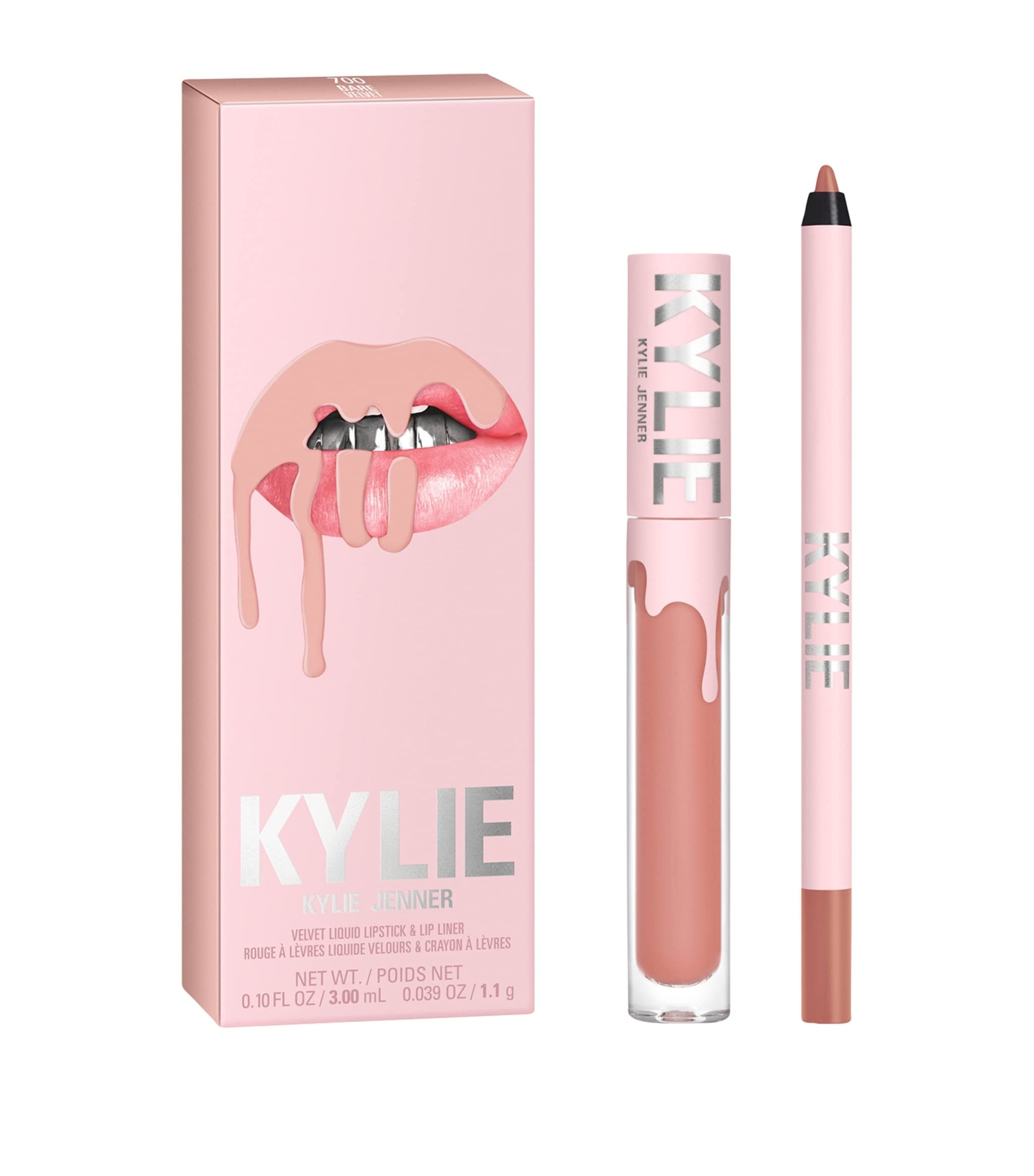 Buy now Kylie Jenner Cosmetics Lip Kit -(Bare) Liquid Lipstick And Lip Liner Matte at indiglob india