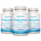 Magnesium 400mg [High Potency] Supplement – Magnesium Oxide for Immune Support, Muscle Recovery, Leg Cramps and Relaxation 120 Tablets