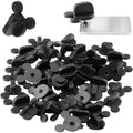 Buy now PVC Rubber Mouse Ears Replacement Pin Backs(50 Pcs) -Compatible with Mickey Mouse, Disney & Novelty Collectible pins - Keep Your Favorite pins Safely Secured to Your Clothes - Keepers, Pinback 50 Pack at indiglob india