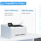 201X Toner Cartridges 4 Pack High Yield for HP 201A LaserJet MFP M277dw