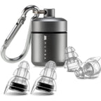 Buy now High Fidelity Concert Earplugs, Reusable Musicians Ear Plugs, 24dB Advanced Filter Technology Ear Protection Black at indiglob india