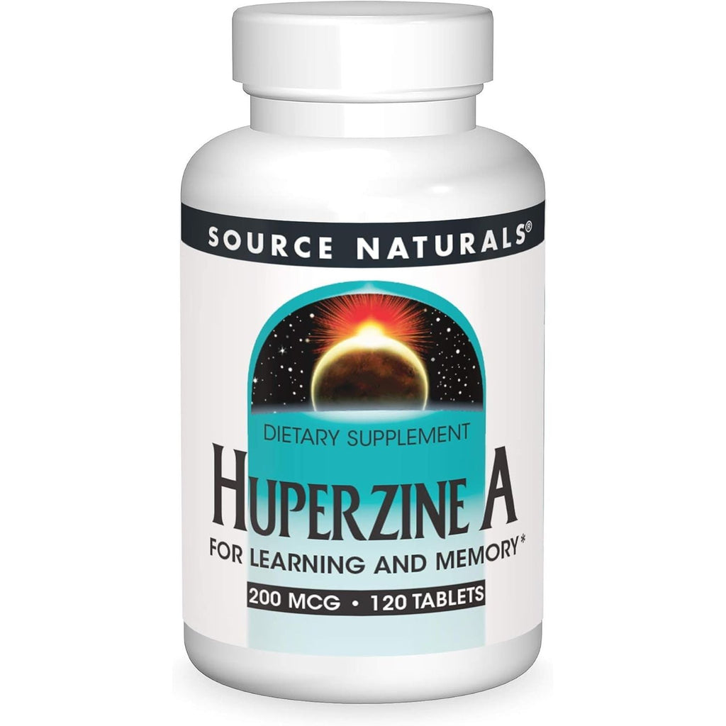 Buy now Source Naturals Huperzine A, for Learning & Memory* 200 mcg - 120 Tablets at indiglob india