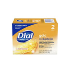 Dial Gold Antibacterial Deodorant Soap, 2 Pack, Total Net Wt 6.4 oz