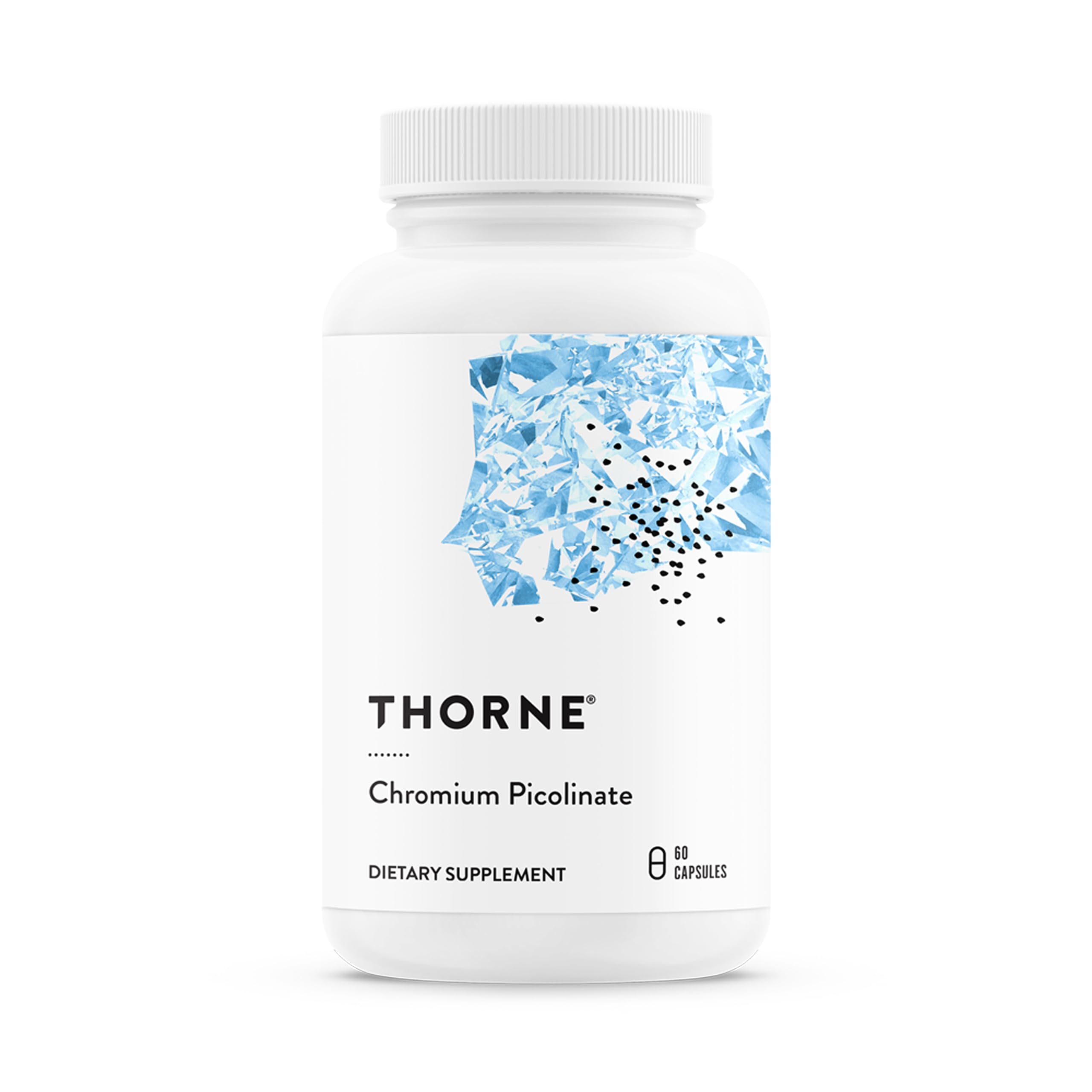 THORNE Chromium Picolinate, 500 mcg Highly Absorbable Chromium, 60 Capsules | Supports Healthy Metabolism, Weight Management & Lean Body Mass, Helps Lessen Carbohydrate Cravings*, NSF Contents Certified