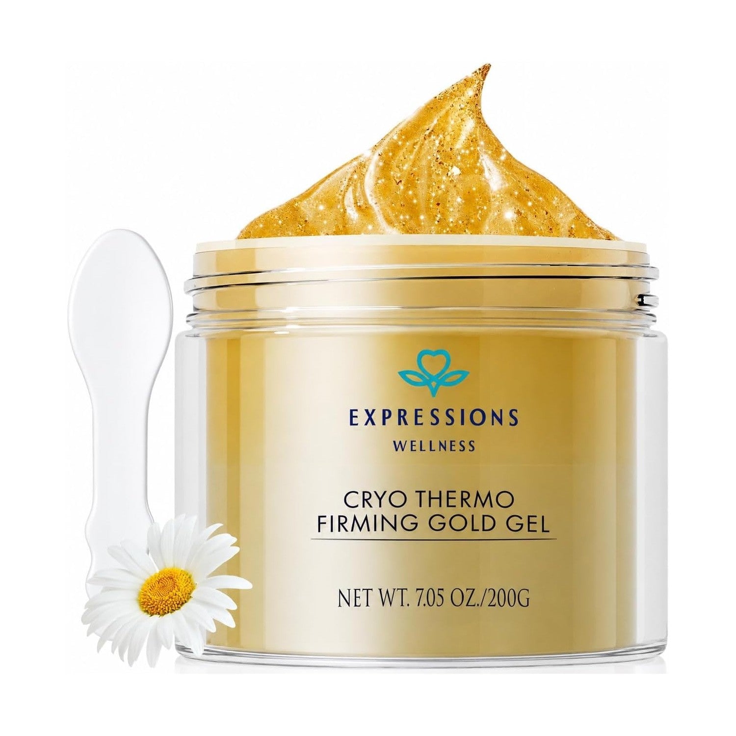 Skin Tightening Cellulite Cream for Body with Cryogold | Firm Saggy Body Skin Max Sweat Hot Massage Gel Tightens Belly, Thighs, Bum & Arms Lifts Tones Sculpts Body 7.05oz Large Size
