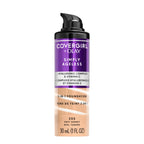 Buy now COVERGIRL & Olay Simply Ageless 3-in-1 Liquid Foundation, Matte Finish, Hyaluronic & Vitamin C Formula, 240 Natural Beige, 1 Count at indiglob india