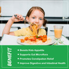 ZEBORA Kids Probiotic & Prebiotics Powder Age 3+, 30 Packets