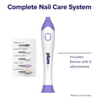 Plum Beauty Complete 5-in-1 Nail Care System – Manicure & Pedicure Kit