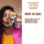 Buy now Creme of Nature Pure Honey Moisture Infusion Edge Control, 24-Hour Hold for Sleek Styles, Non-Flaking, Non-Greasy Formula with Coconut Oil & Shea Butter, 2.25 oz at indiglob india