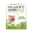 OCuSOFT Lid Scrub Earth Natural Eyelid Cleanser – 30 Pre-Moistened Pads