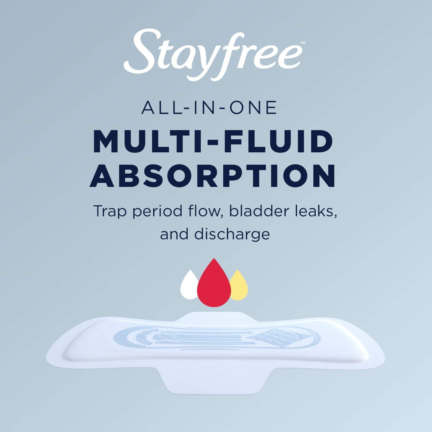 Buy now Stayfree Ultra Thin Overnight Pads with Wings, For Women, Reliable Protection and Absorbency of Feminine Moisture, Leaks and Periods, 40 count - Pack of 3 at indiglob india