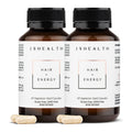 JSHealth Hair Growth Vitamins for Women. Hair + Energy with Kelp Iodine and Zinc. Supports Thickness, Strength, Energy. Nutritionist-Formulated (60 Capsules) | Hair Vitamins for Women and Men, Zinc and Iodine Hair Supplements for Hair Growth