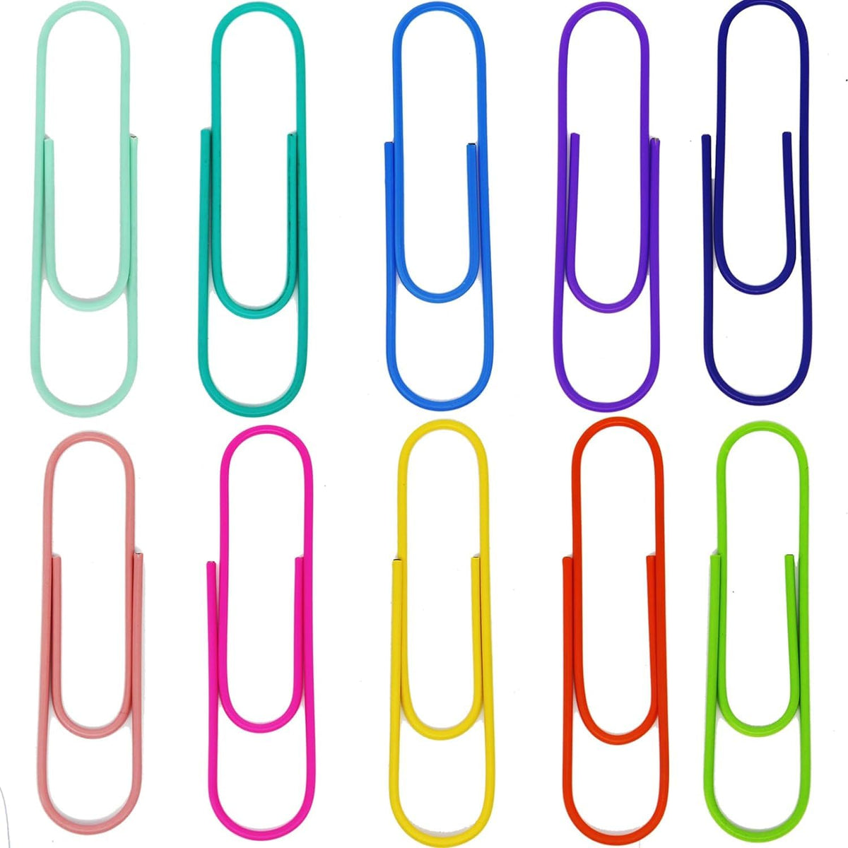 50 Pack 4 Inches Jumbo Paper Clips Extra Large Mega Paperclips