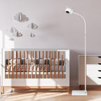 AOZTSUN 67 inch Adjustable Height Baby Monitor Floor Stand Holder for Infant Optics DXR-8 Pro,eufy HelloBaby HB6560/HB6550/Pro/HB65/HB66/HB248,ANMEATE SM935E or Any Cameras with 1/4 Screw Mount