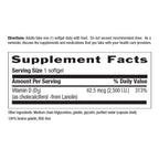 Country Life Vitamin D3 2500 IU, Non-Fish Source, 200 Softgels