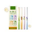 Mullein Herbal Diffuser Pen, Natural Aromatherapy Air Inhaler Stick with Mullein Thyme Mint, Four Aroma Variety Set,Air Freshening, Relaxed Feelings, Portable Pocket Size (4 Pack)