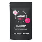 LactoJoy Lactase Pills 14.500 FCC I 240 Pieces Refill Package I Powerful Lactase Enzymes for Lactose Intolerance I Ultra Pure Lactase for Improved Digestion I 100% Vegan
