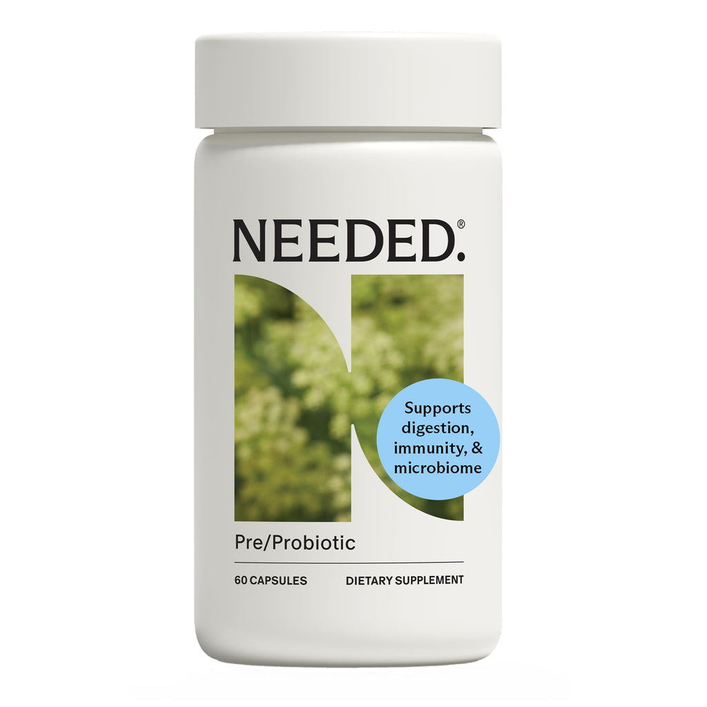 Needed. Prenatal Prebiotic & Probiotic, Expertly-Formulated, 60 Capsules