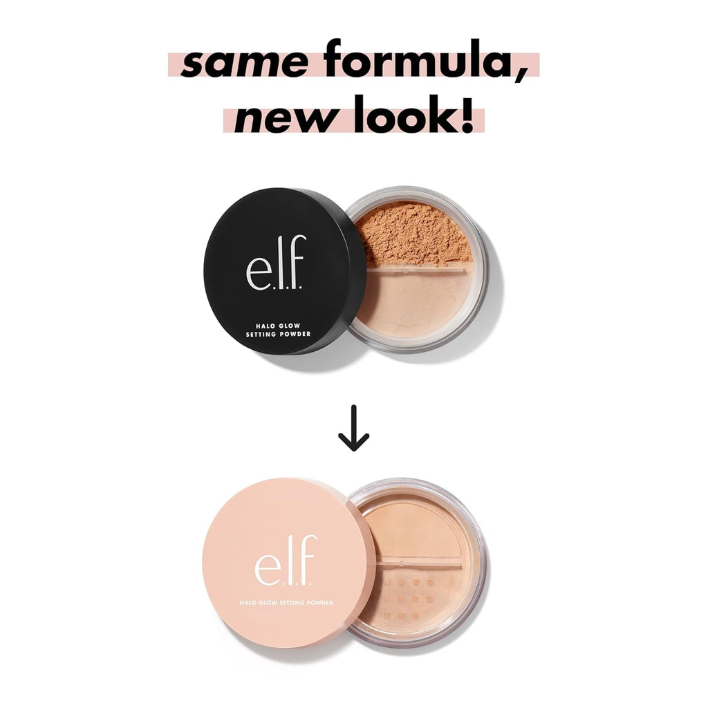 Buy now e.l.f. Halo Glow Soft Focus Setting Powder, Silky & Creates Soft Glow Without Shine, Smooths Pores & Lines, Vegan & Cruelty-Free, Light Pink at indiglob india