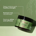 Buy now Mielle Organics Rosemary Mint Strengthening Hair Mask for Damaged Hair - Deep Conditioning Treatment Enriched with Biotin, Honey & Coconut Oil - Helps Encourage Longer, Healthier Strands (12 Oz) at indiglob india