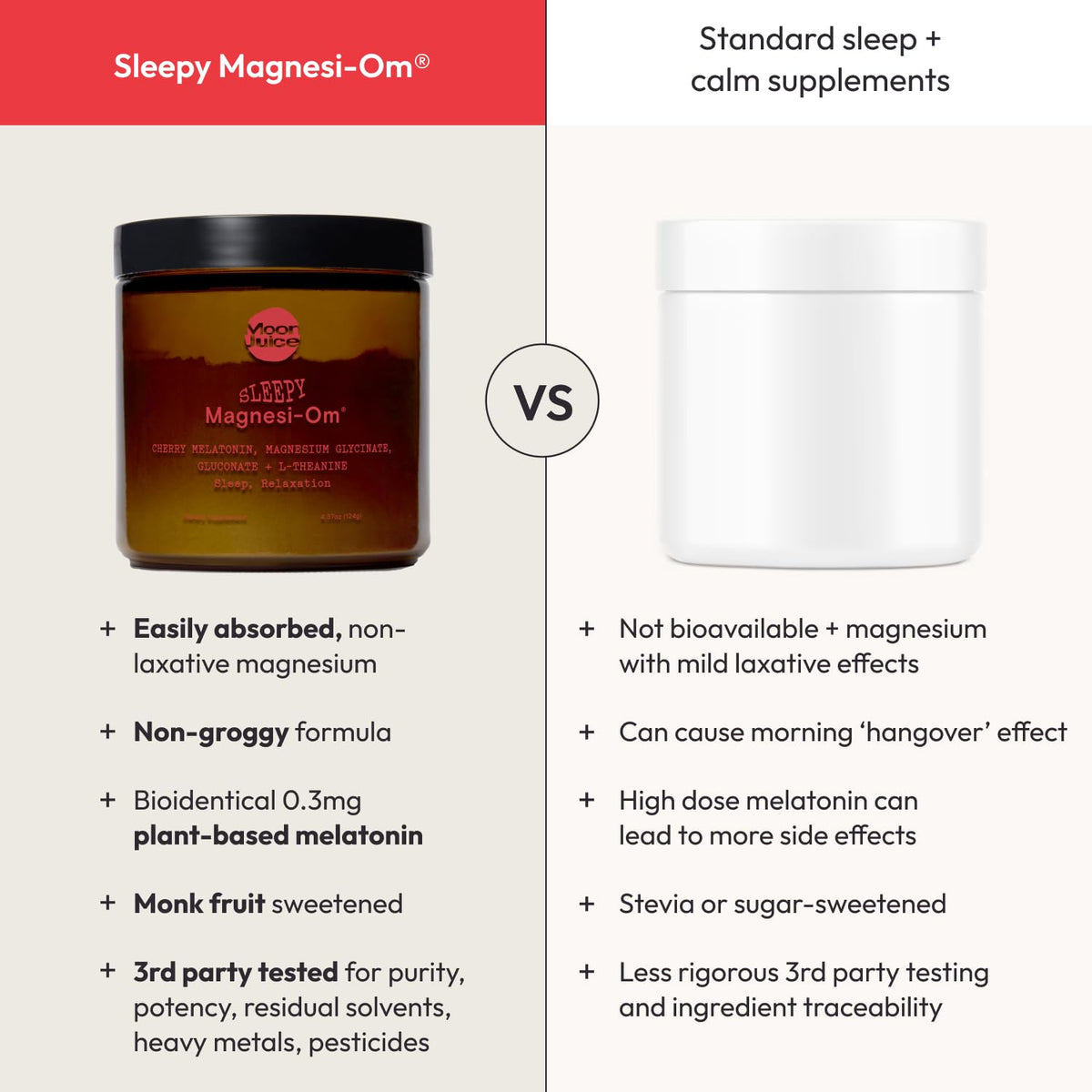 Moon Juice, Sleepy Magnesi-Om, Magnesium + Melatonin, Cherry, 35 Servings