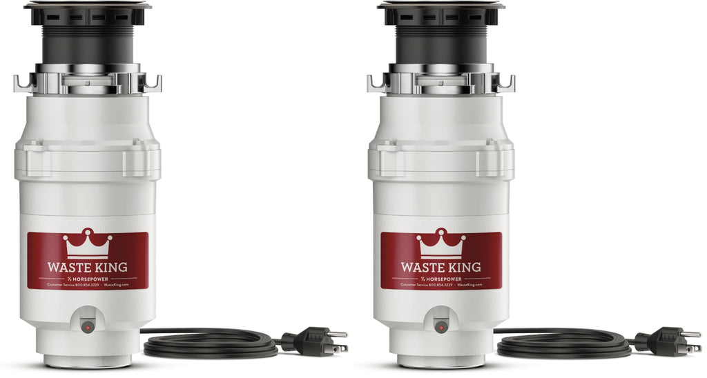 Buy now Waste King Garbage Disposal for Kitchen Sink with Power Cord, Food Waste Disposer, L-8000 at indiglob india
