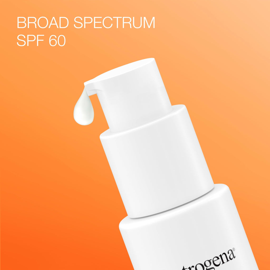 Buy now Neutrogena Clear Face Serum Sunscreen with Green Tea, Broad Spectrum SPF 60, Non-Comedogenic Face Sunscreen for Lightweight UVA/UVB Protection, Oxybenzone- & Fragrance-Free, 1.7 fl. oz at indiglob india