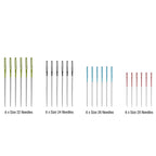Buy now SINGER Tapestry Needles in Dial Compact, Assorted Sized Sewing Needles, Sizes 22, 24, 26, 28, Set of 24 at indiglob india