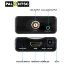 Buy now HDMI to BNC Converter Adapter - HD Digital Video in Female BNC Coax Connector Composite Box w/ 3.5mm Audio Out for DVD DVR Security Camera CVR CCTV Image Coaxial Analog CVBS Signal Monitor TV at indiglob india
