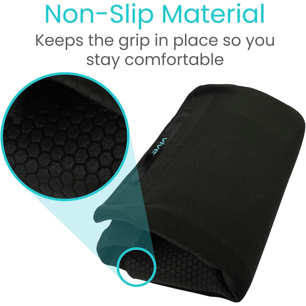 Buy now Vive Walker Handle Cushions - Padded Hand Covers - Soft Cushion Padding Medical for Folding Rolling Wheelchair, Rollator Handle, Senior, Elderly Grippers - Crutch Handle Pad Grips - Mobility Aid at indiglob india