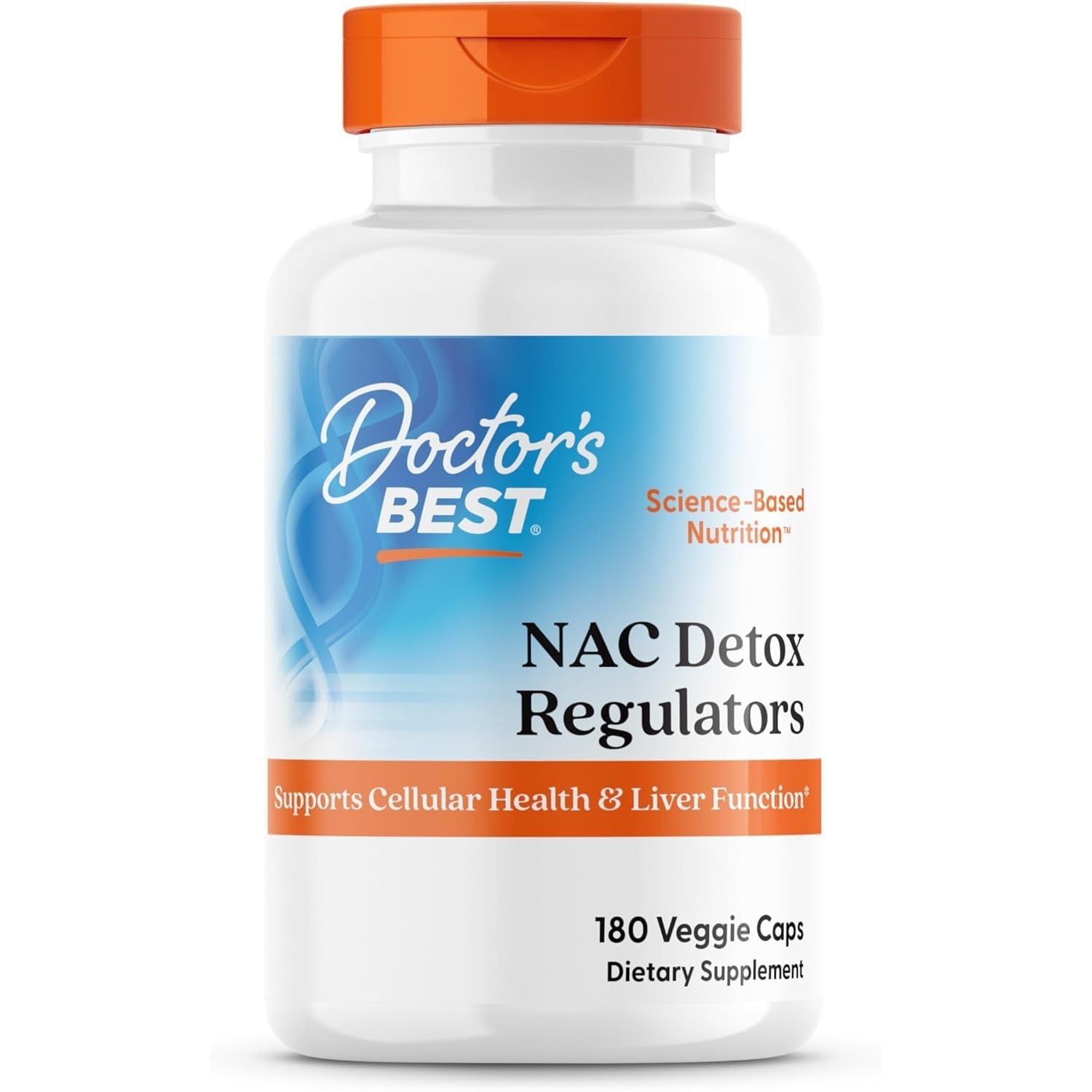 Buy now Doctor's Best Nac Detox Regulators with seleno excell, Non-GMO, Vegetarian, Gluten&Soy Free, 180 Veggie Caps, 180Count 180 Count (Pack of 1) Unflavored at indiglob india