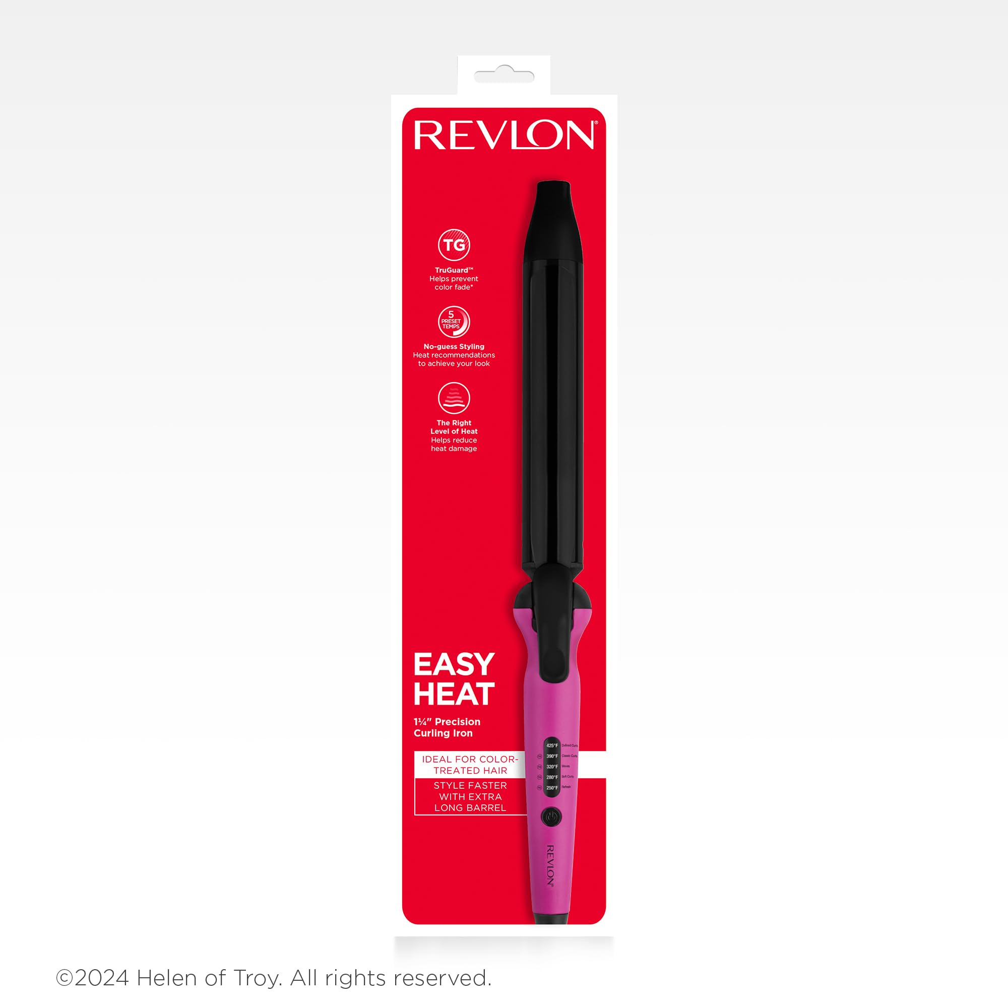 Buy now REVLON Easy Heat - 1 1/4" Precision Curling Iron at indiglob india