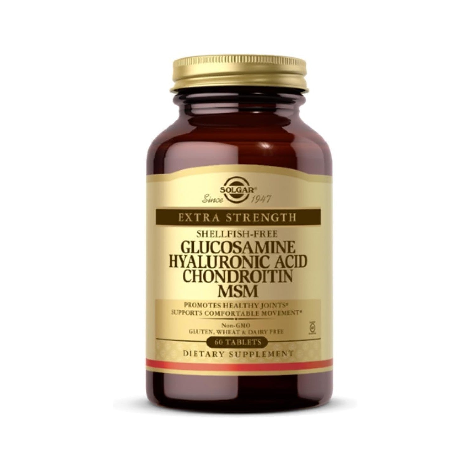 Buy now Solgar Glucosamine Hyaluronic Acid Chondroitin MSM (Shellfish-Free), 60 Tablets - Joint Support & Comfort - Supports Active Lifestyles - Non-GMO, Gluten Free, Dairy Free - 20 Servings 60 Count (Pack of 1) at indiglob india