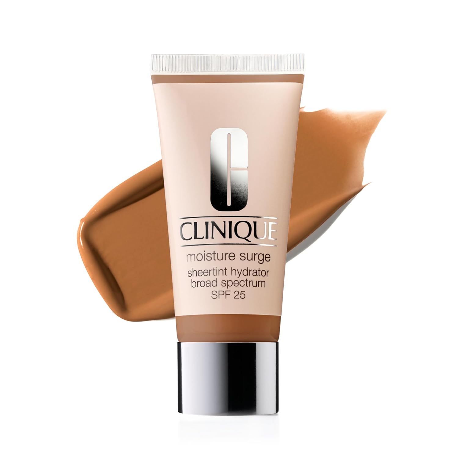 Buy now Clinique Moisture Surge Sheertint Hydrator Hydrating Tinted Moisturizer Broad Spectrum SPF 25 With Hyaluronic Acid + Aloe Water For All Skin Types | Sheer Coverage, Natural Finish AE Medium Deep 05 at indiglob india