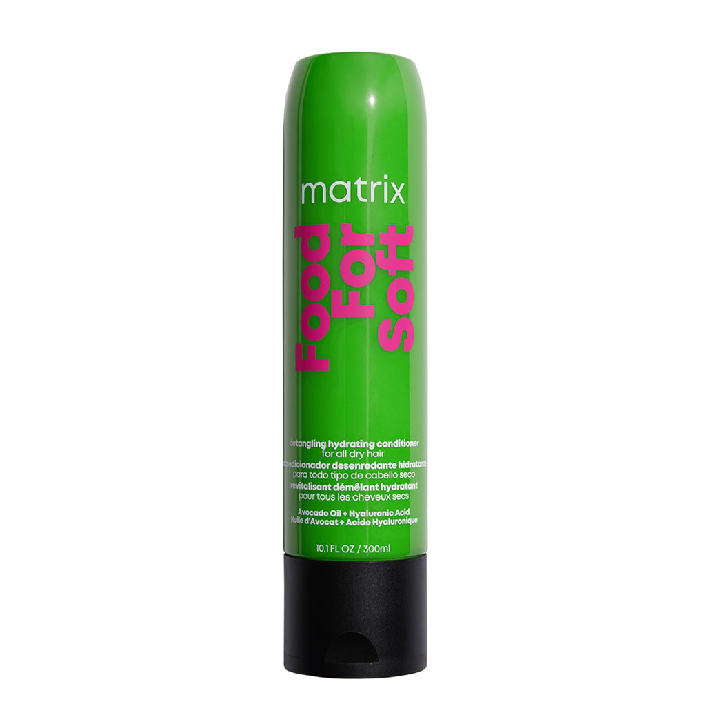 MATRIX Food For Soft Conditioner – For Dry & Brittle Hair | Vegan, infused with avocado oil and hyaluronic acid, moisturizes, softens, and smooths damaged strands