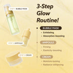 Honey Banana PDRN Bubble Toner | No-Rinse Korean Toner with Plant PDRN, Retinol, Panthenol & Hyaluronic Acid | Hydrating Exfoliating Bubble Mask for Glass Skin Glow | BDRN K-Beauty, 5.07 fl oz