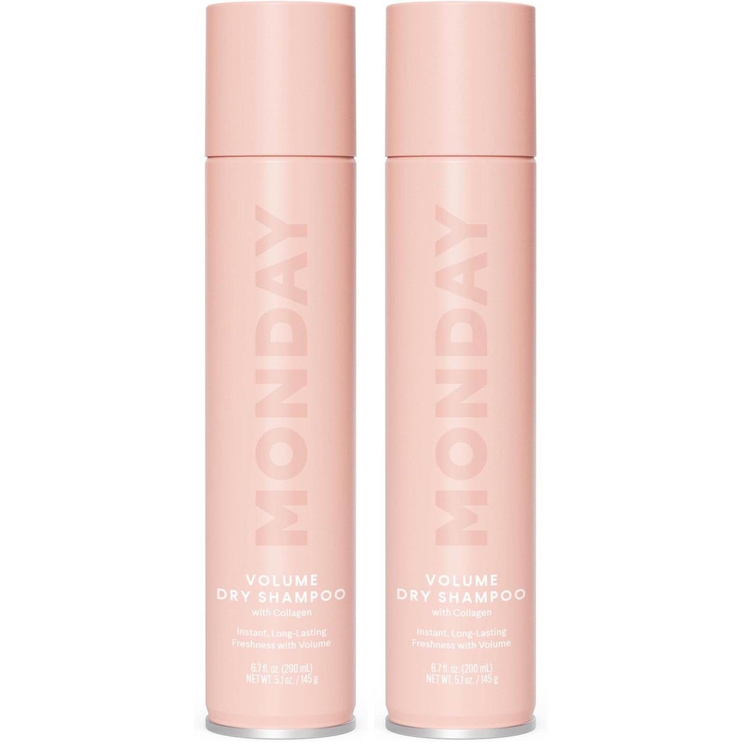 MONDAY HAIRCARE VOLUME Dry Shampoo with Collagen, oil-absorbing ideal for Thin & Fine Hair 200 mL