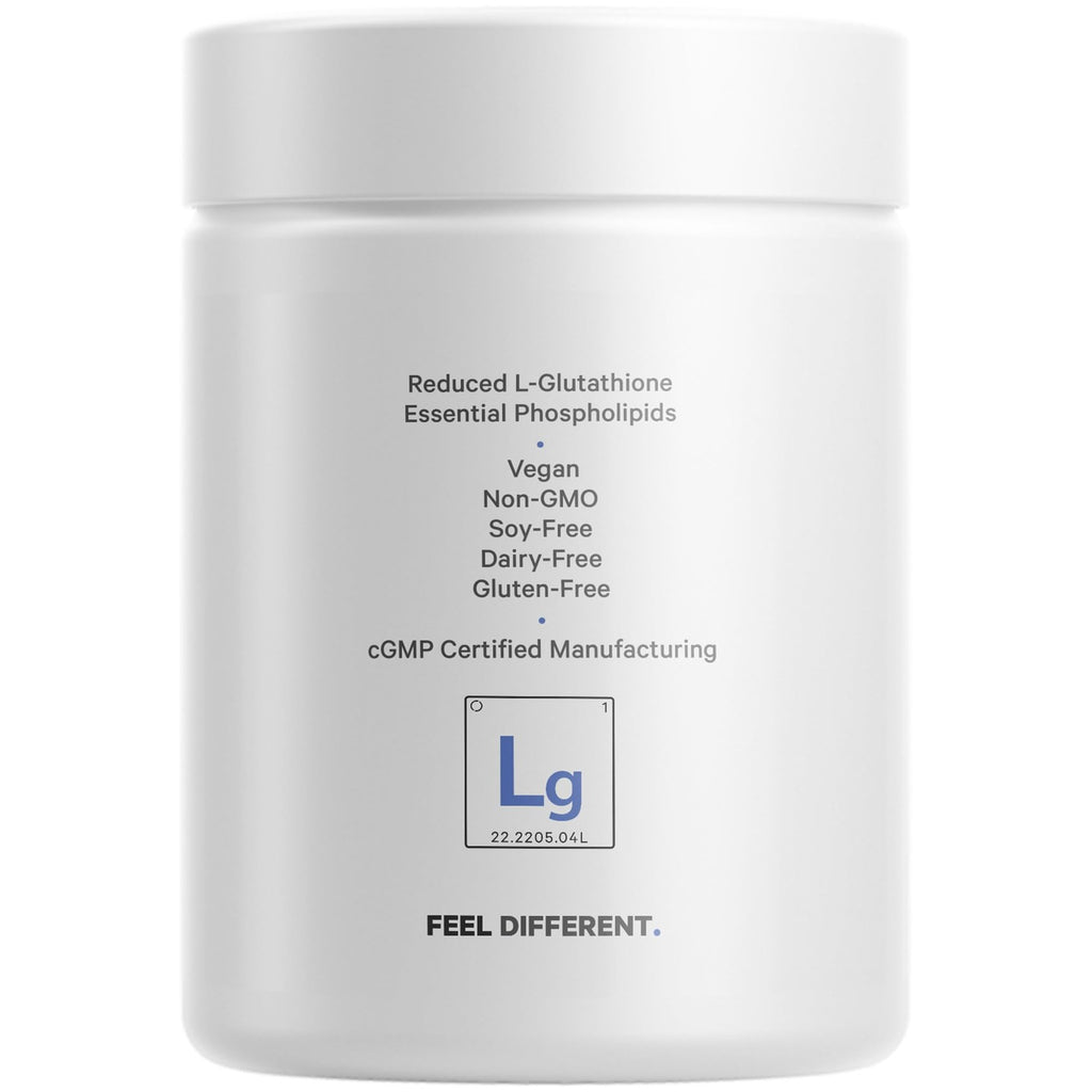 Codeage Liposomal Glutathione 1000mg, Reduced L-Glutathione, 60 Capsules