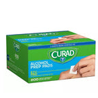 Buy now Curad Alcohol Prep Pads 200 Ea (Pack Of 2) Default at indiglob india