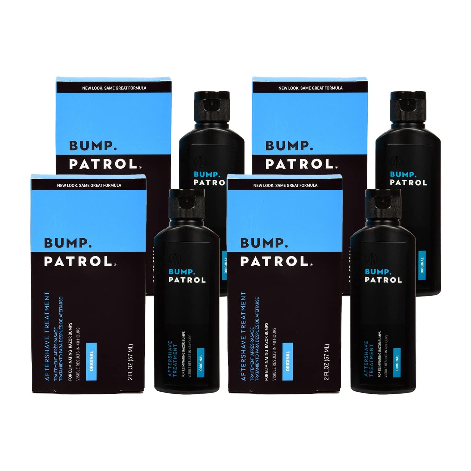 Buy now Bump Patrol Original Formula After Shave Bump Treatment Serum - Razor Bumps, Ingrown Hair Solution for Men and Women - 0.5 Ounce 2 Fl Oz Pack of 4 at indiglob india