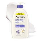 Aveeno Stress Relief Moisturizing Lotion, 12 Fl. Oz (Pack of 4)