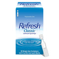 REFRESH CLASSIC Lubricant Eye Drops Preservative-Free Artificial Tears, 0.01 fl oz (0.4 mL), 50 Single-Use Containers