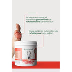 Buy now Winter-Warming Gel (Strong Effect) With Hops, Yarrow, Mistletoe, Lemon Balm, Vines Leaves, Horse Chestnut - 250 ml by Krauterhof at indiglob india