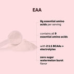 EAA + BCAA Powder | All 9 Essential Amino Acids + Electrolytes, Watermelon