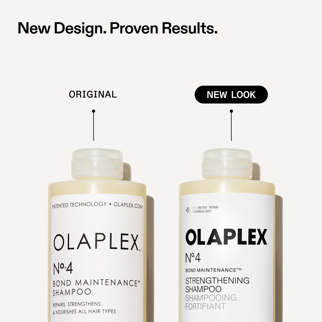 OLAPLEX N°.4 Bond Maintenance™ Strengthening Shampoo | Bond Repair | For Medium, Thick, or Coarse Hair; Daily Use for Straight, Wavy, Curly, and Coily Hair of All Porosity Levels